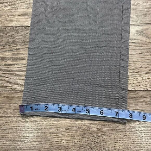 Banana Republic Pants Women's 32x34 Slim Fit Stretch Flat Front Gray - Picture 8 of 9